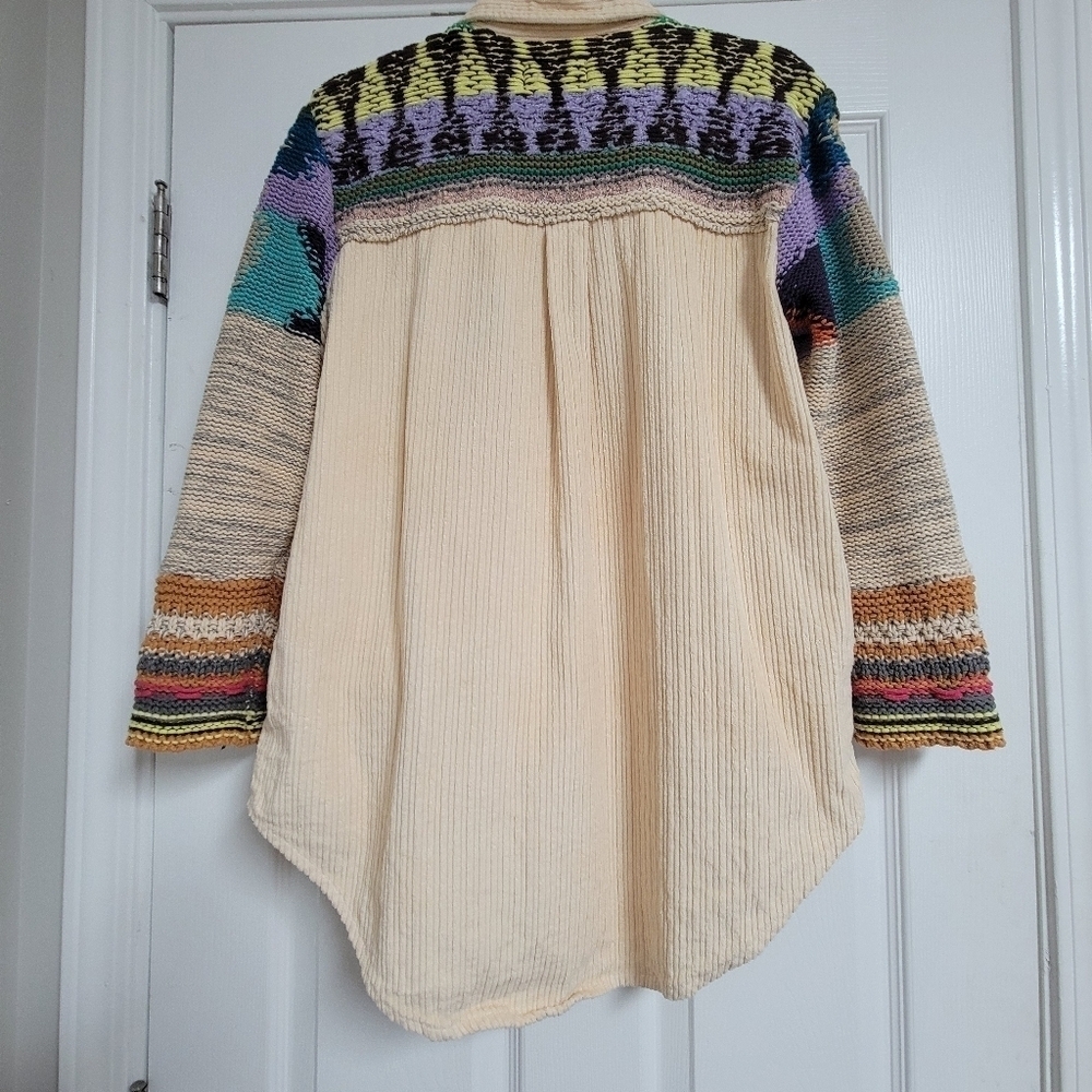 Anthropologie Pilcro Easygoing Corduroy Shirt Jacket. - Picture 4 of 16